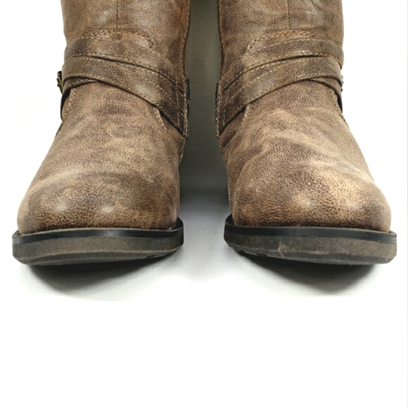 Bare Traps Alyssa Brown Faux Leather Riding Boots. Women's Size 7.5 M - Picture 4 of 15